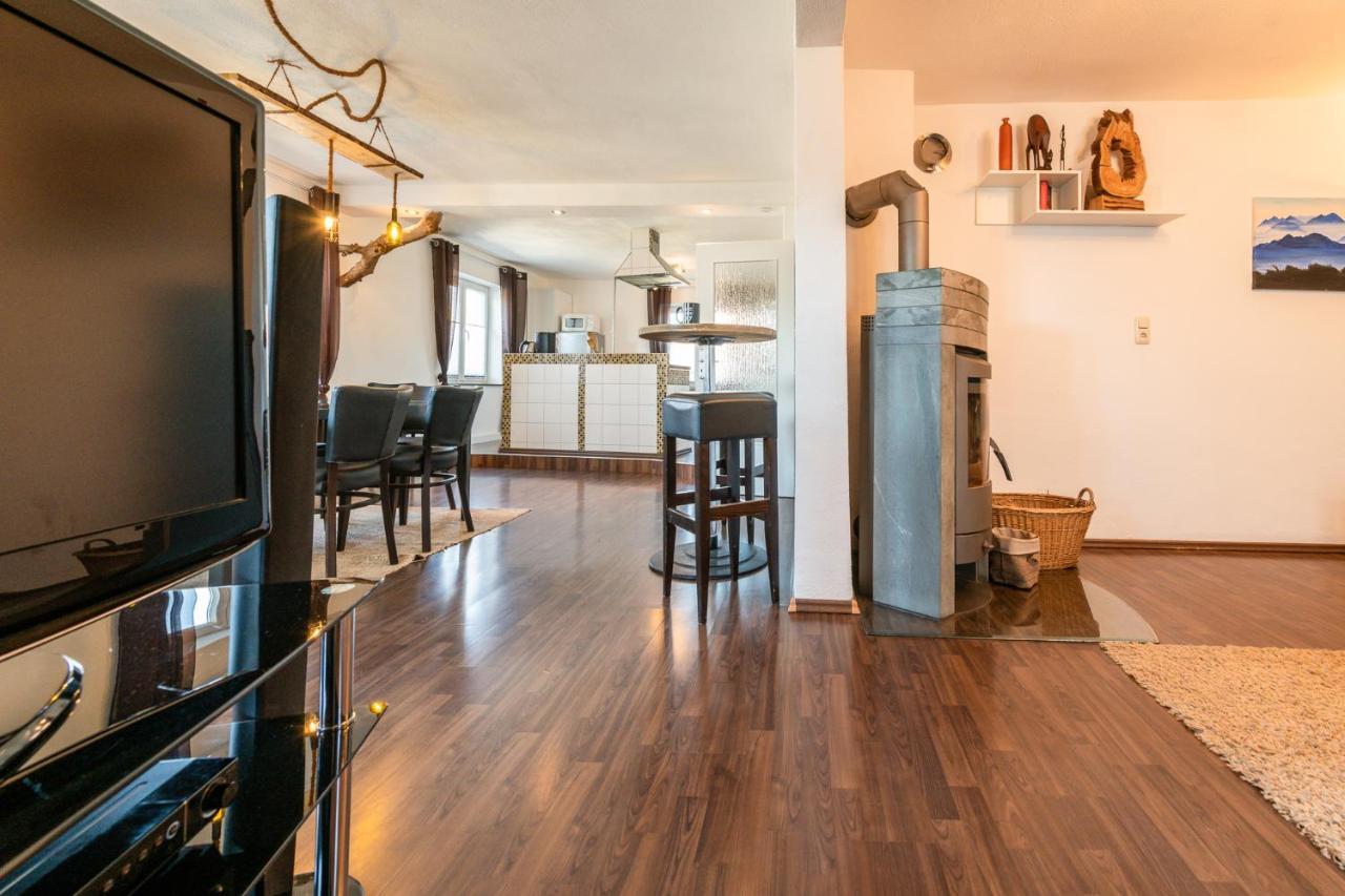 Ferienwohnung Fischach 외부 사진